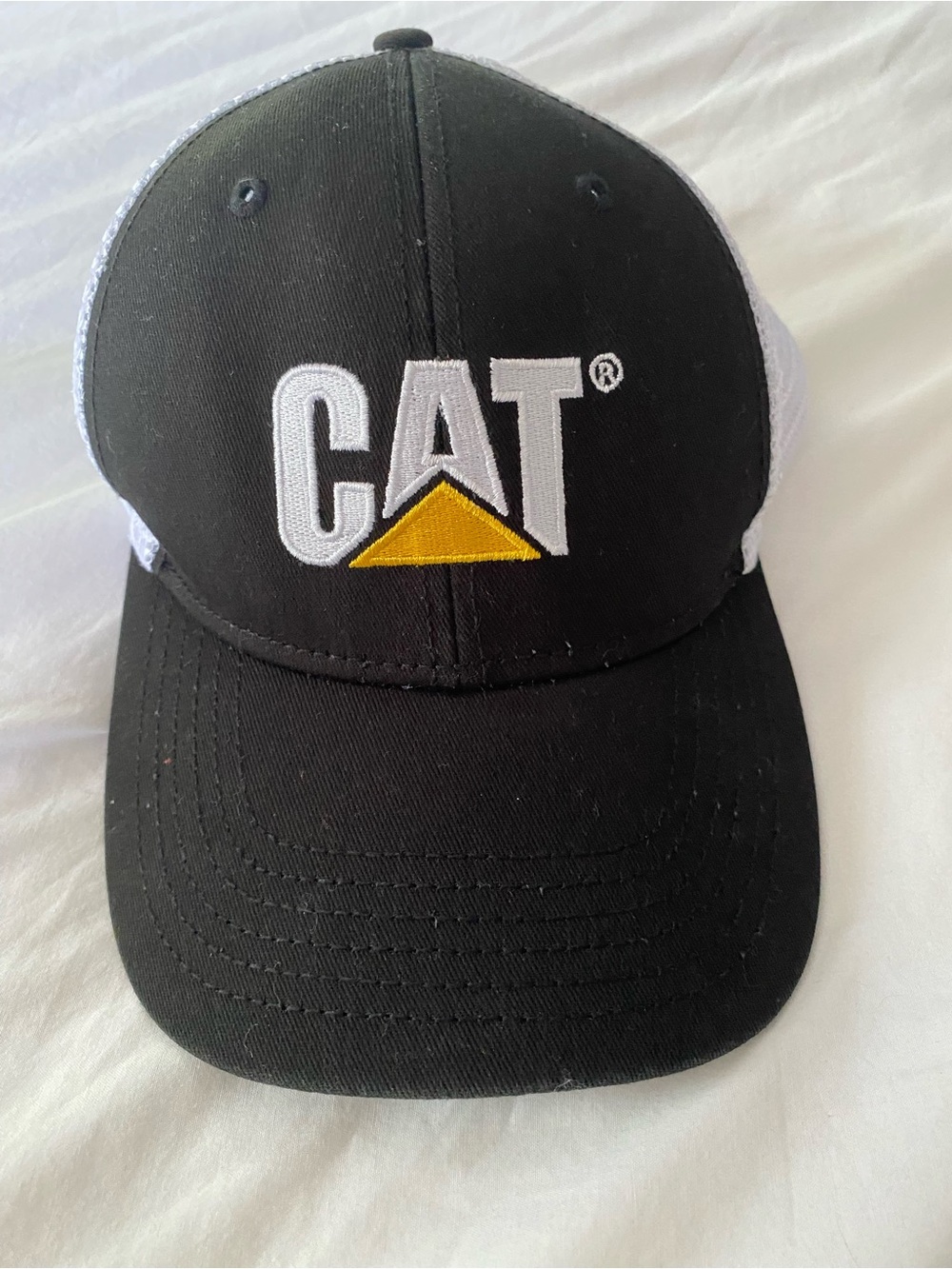 CAT Hat Unisex Snapback Trucker Black OS Adjustable Embroidered MPC Promotions